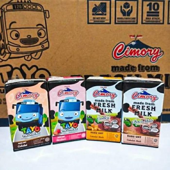 

(Expert) Susu UHT Cimory Tayo Kemasan 125 ml isi 40 pcs