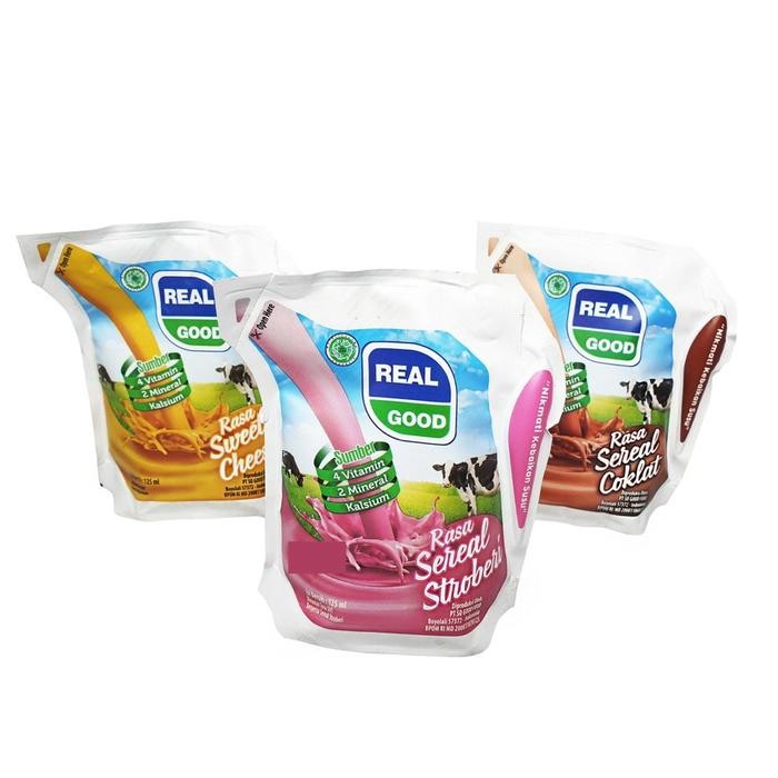 

(Expert) [!!] Real Good POUCH 1 DUS isi 40 x 125ml - susu uht nikm