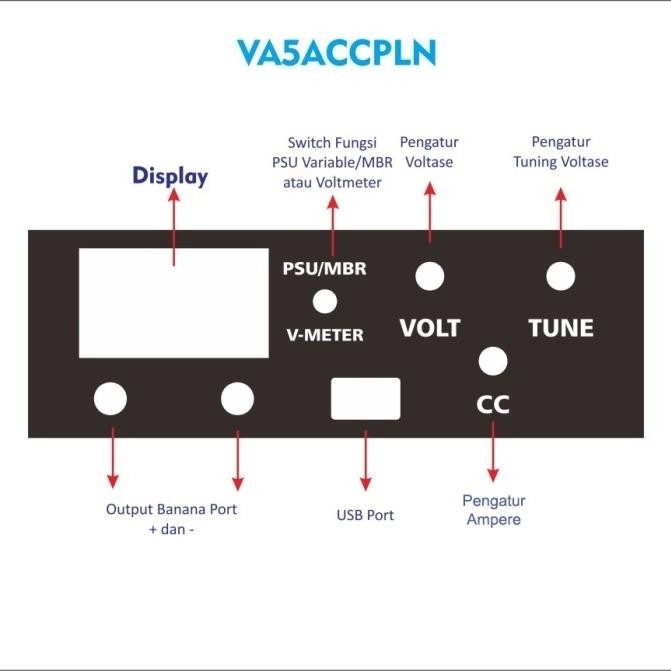 Power Supply Variable MBR tinggal pakai
