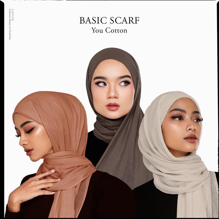 You Cotton Scarf - Lafiye Basic Scarf