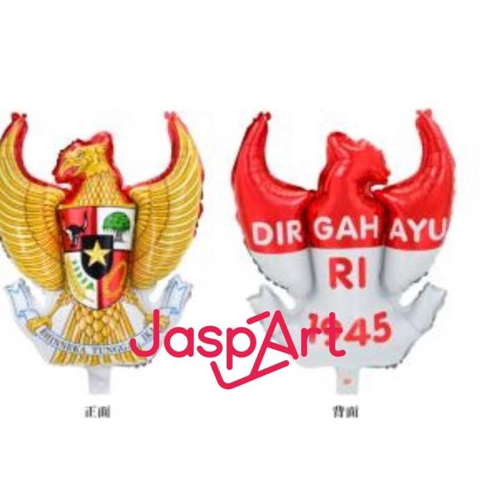 BALON FOIL PANCASILA BALON BENTUK BURUNG GARUDA PANCASILA DEKORASI KEMERDEKAAN 17 AGUSTUS