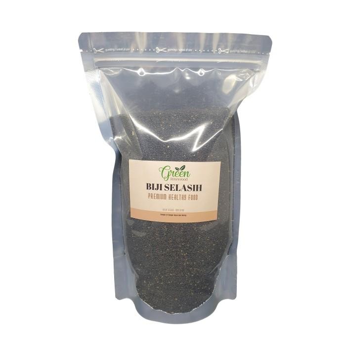 

(Expert) BIJI SELASIH 1 KG PREMIUM - BASIL SEED 1000 GRAM - SELASIH 1000 GR