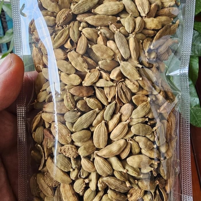 

(Expert) Kapulaga Arab 100gr - Kapulaga Hijau - Kapulaga India