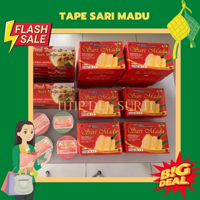

(Expert) (TERMURAH) Tape Sari Madu Khas Jember 600gr