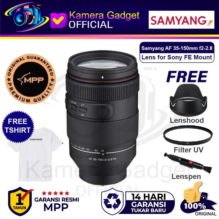 Samyang AF 35-150mm f2-2.8 Sony FE Fullframe - Lensa 35-150 mm f/2-2.8