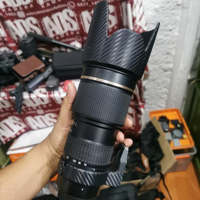 tamron 70-200mm f2.8 for canon like new fullset