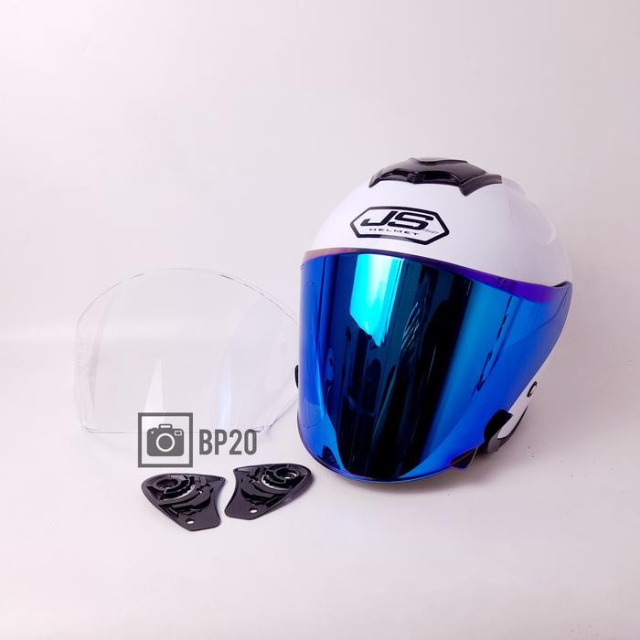 Kaca Helm Js Armor / Flat Visor Helm Js Armor