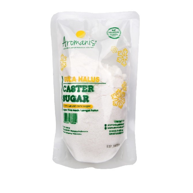 

Aromanis Caster Sugar Gula Putih Halus 250 gram