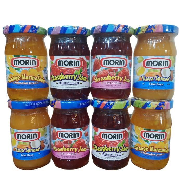 

New MORIN Selai Jar Varian Rasa 150/170gr (Botol)