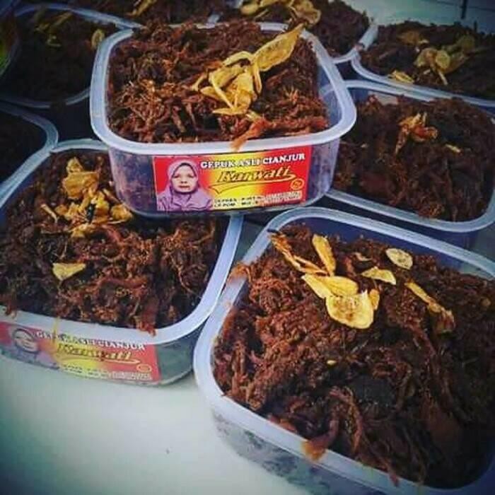 

New gepuk sapi, abon sapi karwati