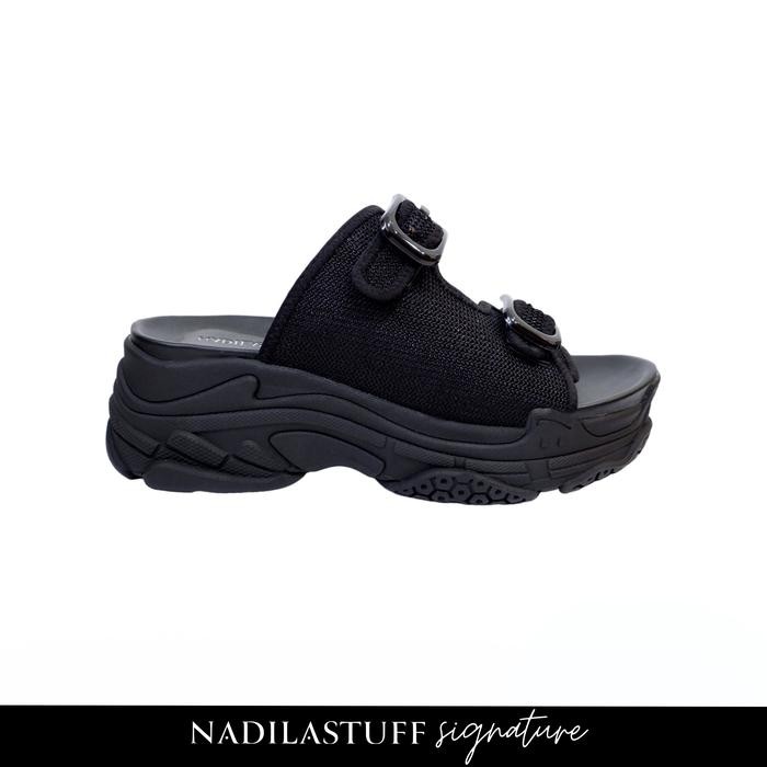 

New Nadilastuff Signature Audrey Platform Sandal Wanita Hak 6 cm