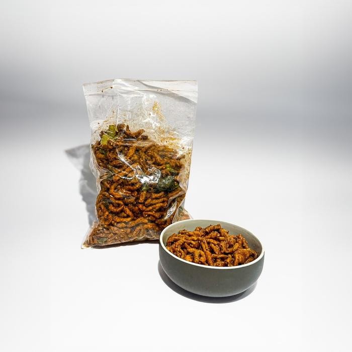 

New [500g] Keripik Usus Crispy Jawara Pedas Jeruk/Cikruh/Original