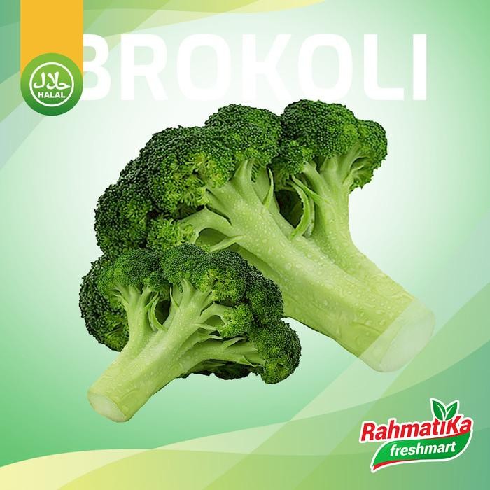 

New Brokoli Segar / Sayur Broccoli Fresh 500 gram (Sayur Segar)