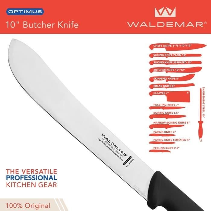 PROMO>>> Waldemar Pisau Dapur Butcher Knife Pisau Sembelih Pisau Daging 10" <<<TERBARU