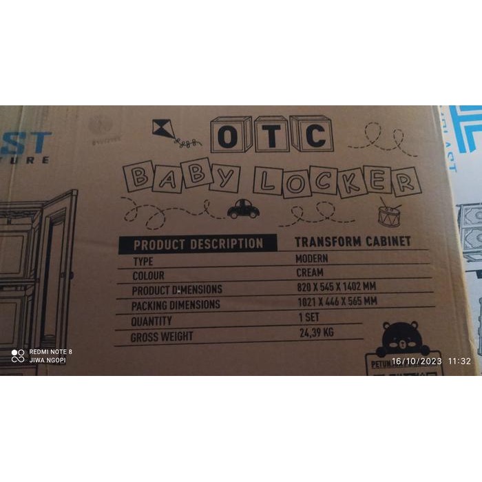 Olymplast / Lemari Pakaian Anak Plastik / Rak Baju Anak /