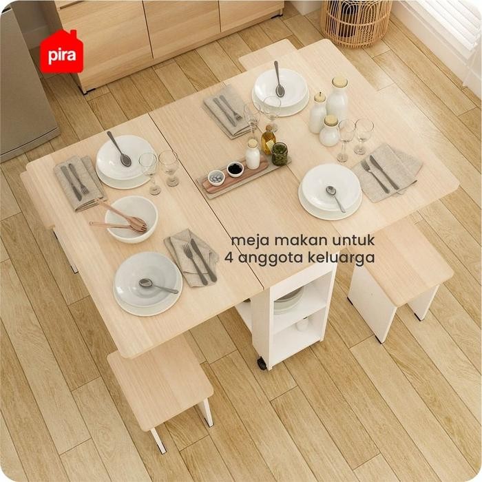 Jmo - Meja Makan Lipat Pira Allison - Dt 120