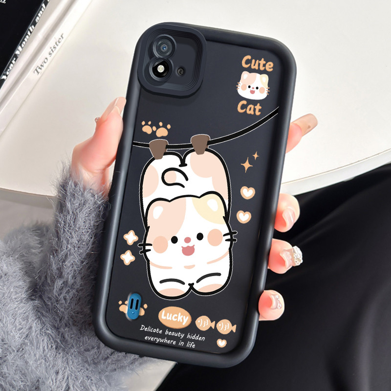 Casing Hp Realme C20 C20A C11 2021 C11 2020 Narzo 50I Case Casing Menggantung Anjing Kasing HP Silik