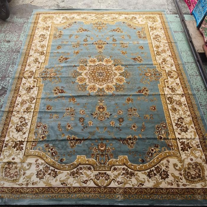 Karpet Permadani Turki Ukuran Jumbo 3X4 Tebal Padat Halus
