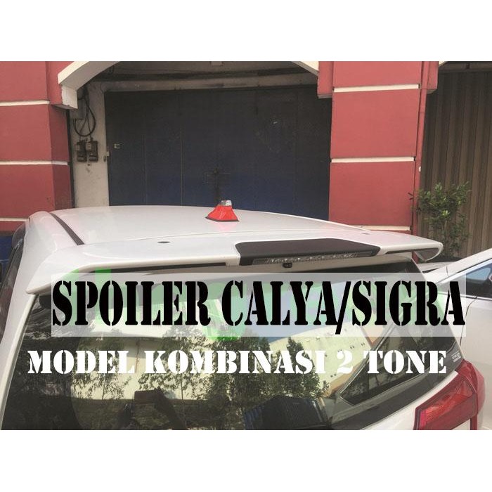 Berkualitas Spoiler Belakang - Rear Spoiler Calya With Lamp