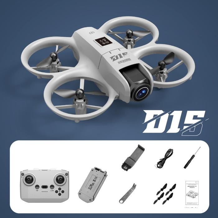 Drone Toys Mini GT3 FPV / D15 Camera Optical Flow - Drone Aerial 360 Flip Drone FPV