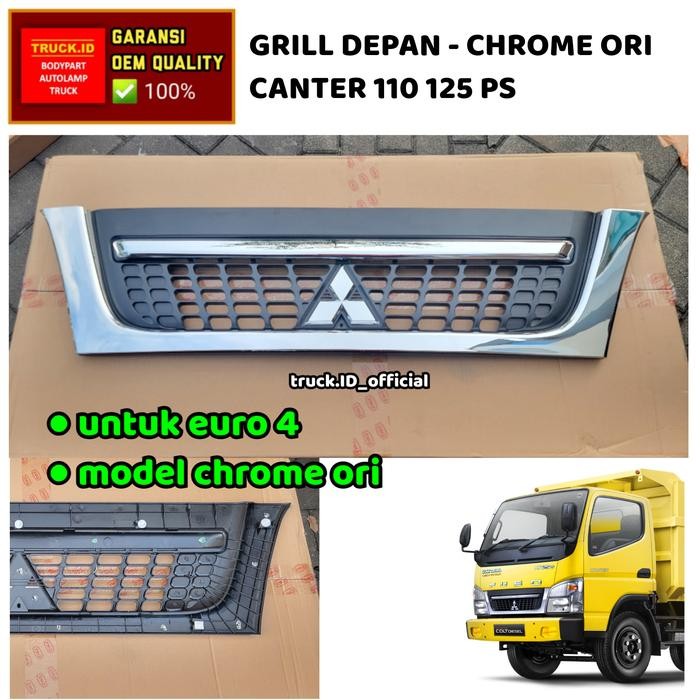 GRILL GRILLE RAM RAMBANG CANTER COLT DIESEL 110 125 EURO 4 (CHROME) *8738