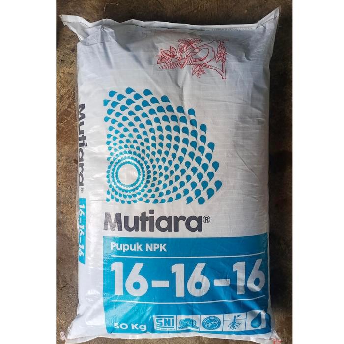 Terlaris Pupuk Npk Mutiara 161616 Meroke Kemasan Ball 50Kg