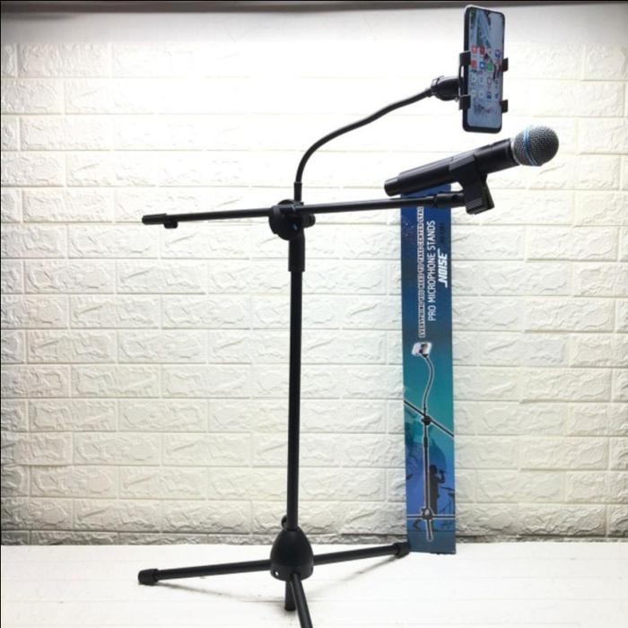 Stand mic NOISE HY 1201 /boom Mic stand panjang