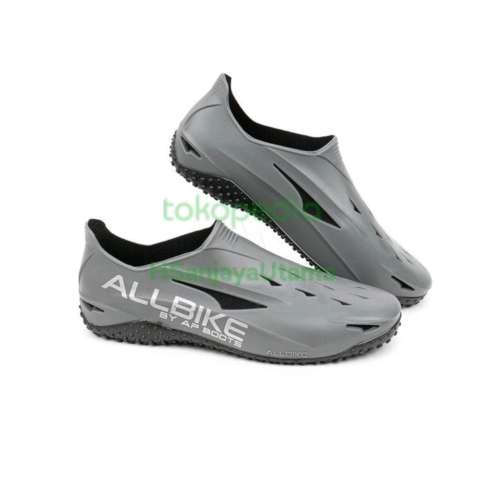 Sepatu Sepeda Road Bike All Bike 2 Sepatu Bersepeda Abu