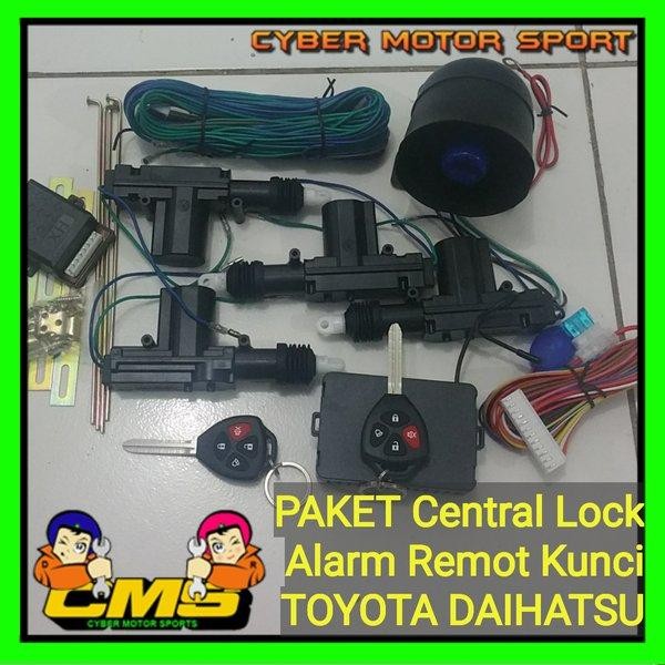 Gercep Central Lock Mobil Universal. Central Lock Pintu Mobil. 4 Pcs Central