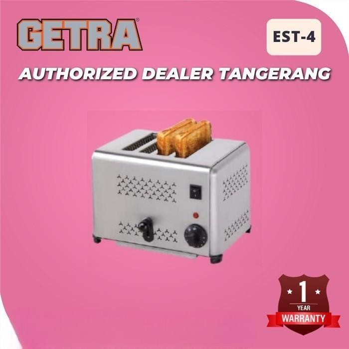 HOT SALE TOASTER ROTI GETRA EST-4 / MESIN PEMANGGANG ROTI