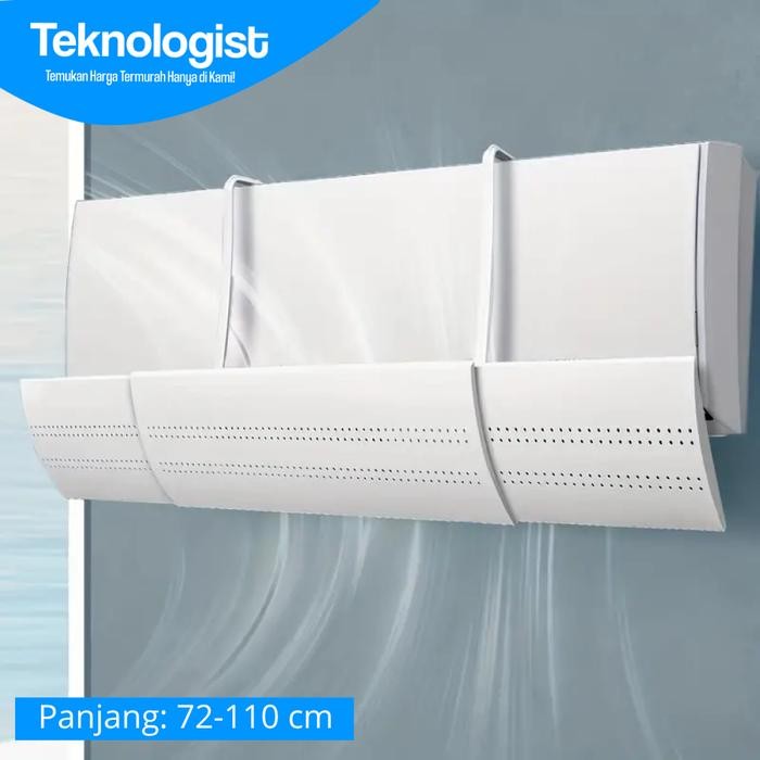 Talang Angin AC Cover Penahan Angin AC Penahan Hembusan Angin AC Cover Penghalang Angin AC