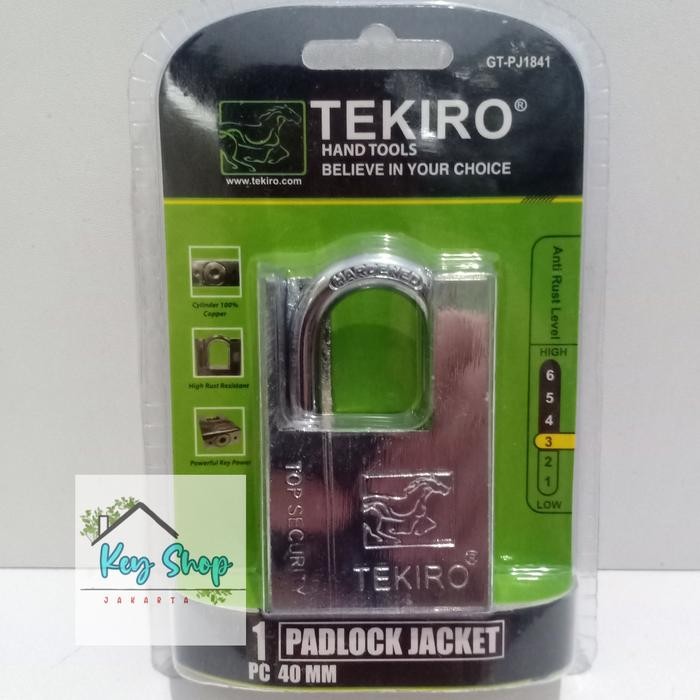 Gembok Pagar Anti Maling Stainless 40mm Gembok Jaket TEKIRO