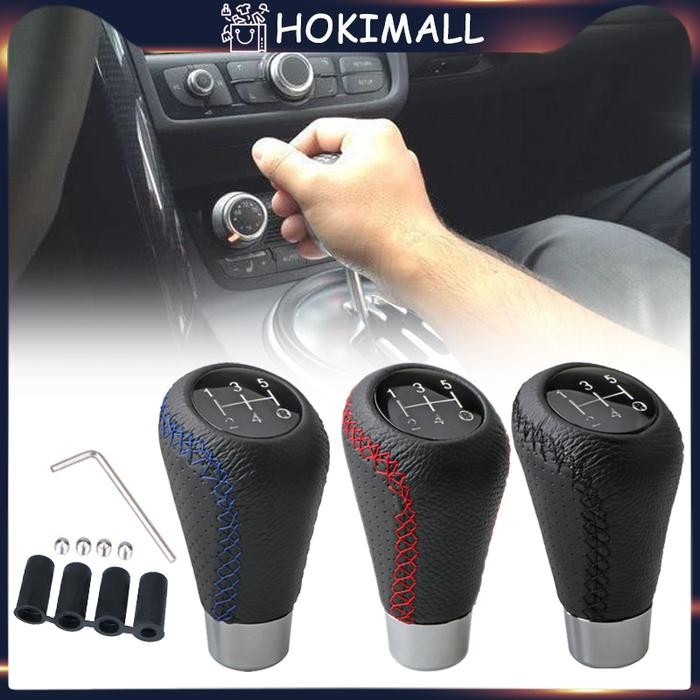 Knop Perseneling Mobil Manual Kulit Cover Tuas Perseneling Mobil