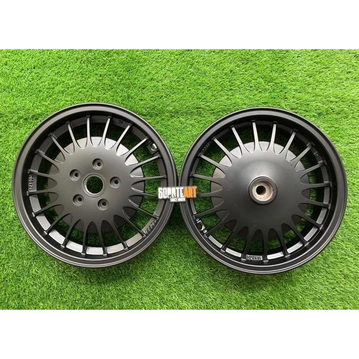 Velg Zeus Original Vrossi Black Mettalic Ring 12 Untuk Vespa Matic