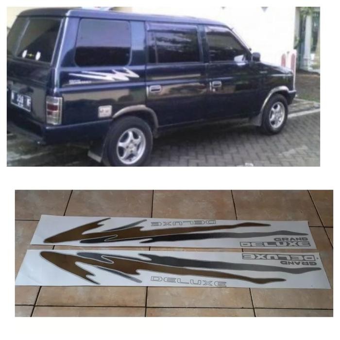 BEST SELLER LIST BODY STIKER ISUZU PANTHER GRAND DELUXE TAHUN 1995 - 1996