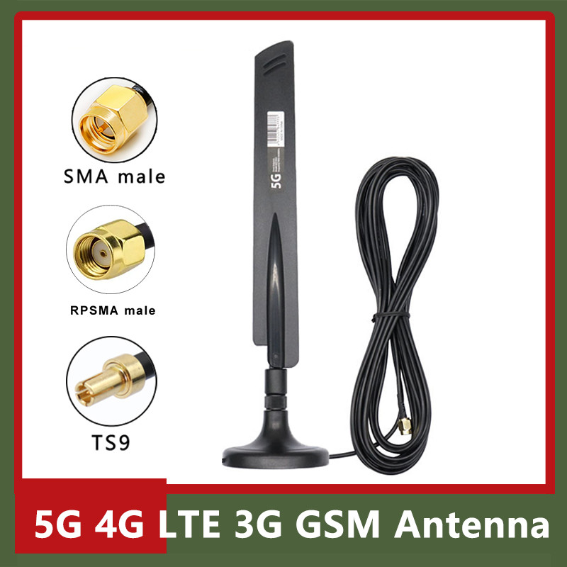 Ts9 Sma 600~6000Mhz 5G 4G Gsm Wifi Omni Antenna Full-Band Amplifier Cpe Pro Router Wireless Network