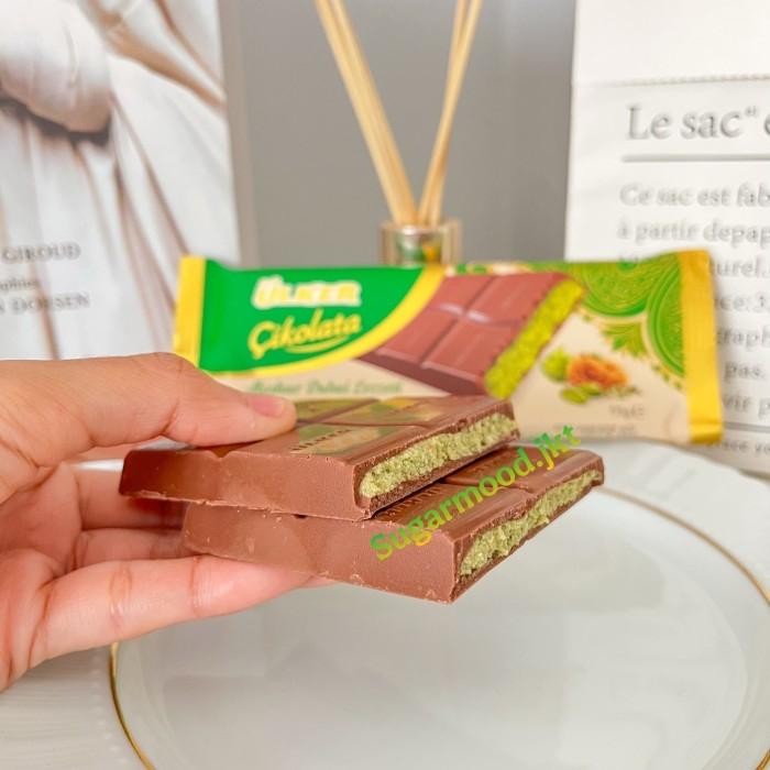 

Coklat Dubai Viral Original Turki Ulker isi Pistachio Kunafa Kunefe Cokelat