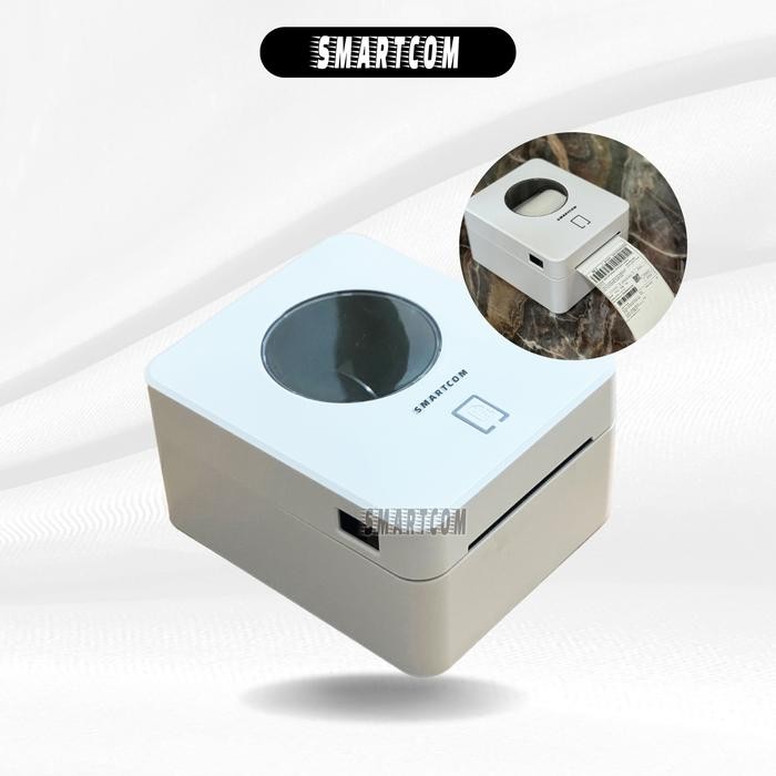 Terlaris Smartcom Printer Barcode Thermal Label Resi 4 Inch Barcode Printer Bluetooth Thermal 100Mm