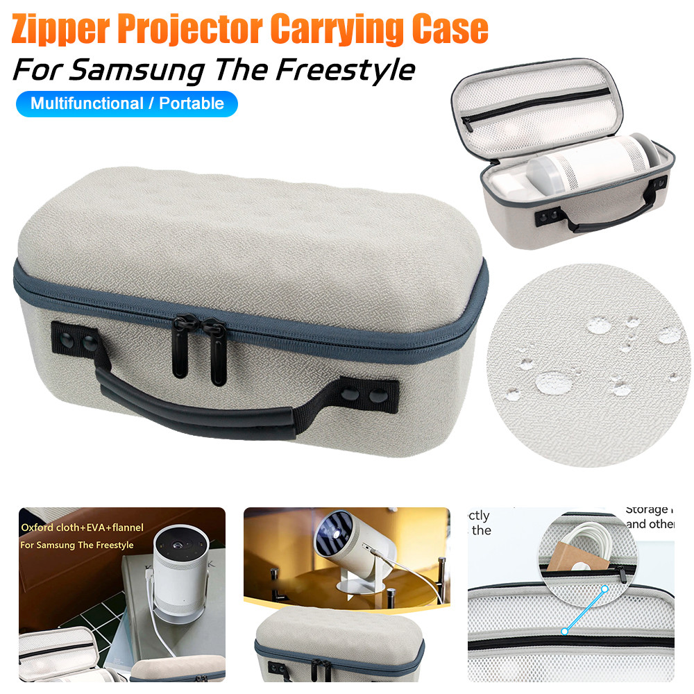 Portable Projector Bags Water Repellent Projector Carrying Case Multifunctional Projector Carrying