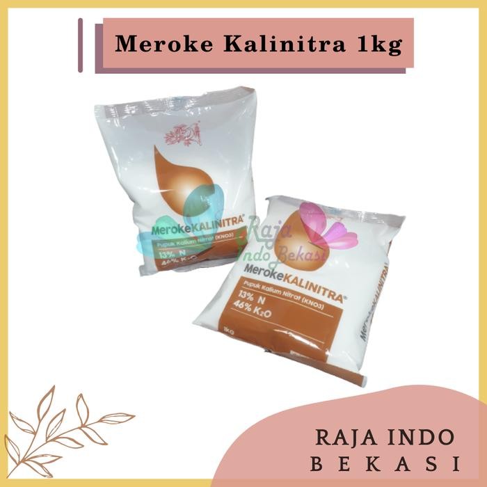 Raja Indo Ori Meroke Kalinitra 1 Kg Pupuk Kristal Kno3 Putih Kalinitra Meroke