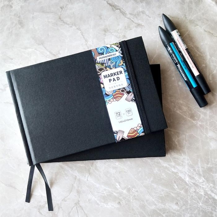 

Buku Sketsa Potentate Marker Pad A4 Hard Cover Sketchbook