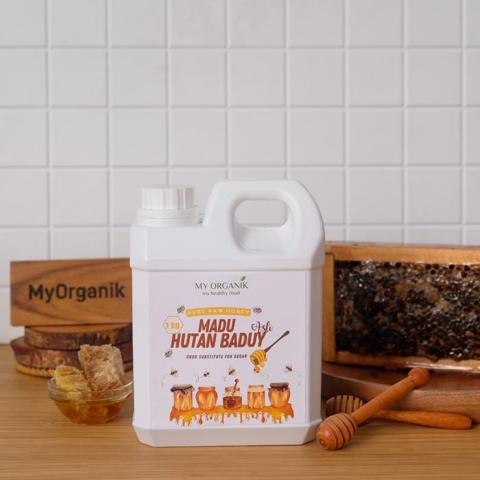 

My Organik Madu Baduy Murni Raw Honey Pure Original 1000 Gr
