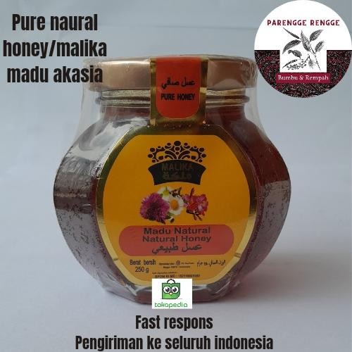 

Pure Honey Natural / Madu Natural 250Gr / Malika Madu Akasia