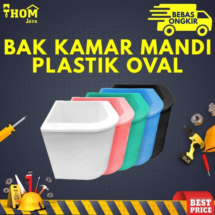 BAK MANDI SUDUT / BAK AIR KAMAR MANDI / BAK SUDUT OVAL masih ready