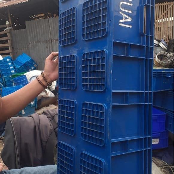 Bak plastik wadah ikan kontener plastik hoponik container plastik masih ready