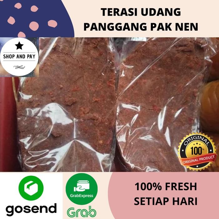 

Terasi Udang Panggang / Belacan / Bulacan Singkawang Merek PAK NEN