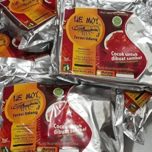 

terasi lie moy/trasi udang lie moy khas singkawang asli pontianak 250g