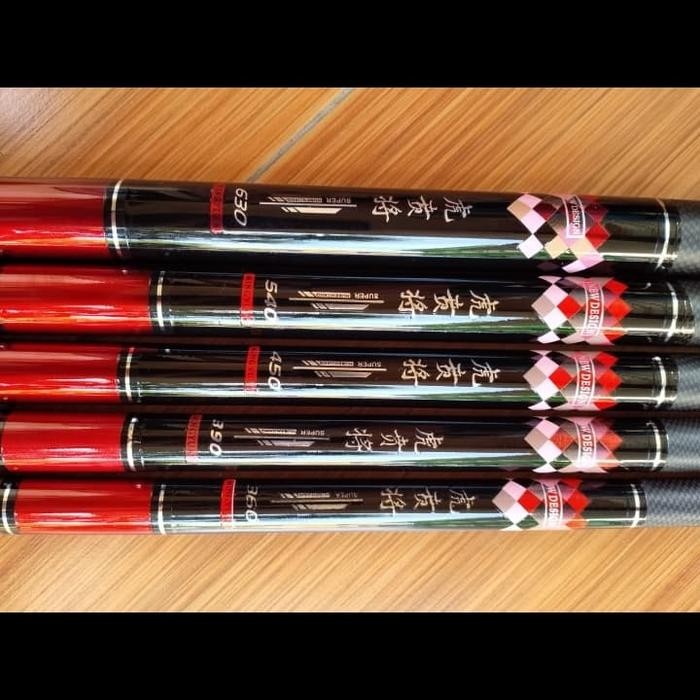 joran tegek import ruas pendek HUBENJIANG 360+packing paralon