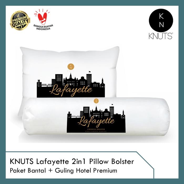 Best Seller Knuts Lafayette 2In1 Bantal + Guling Hotel Premium