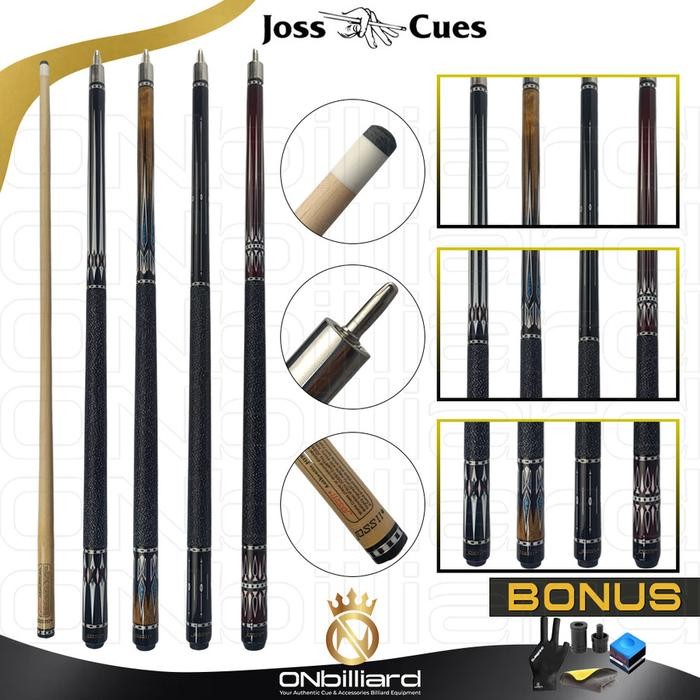 Jual [READY] JOSS II Cue Stick Billiard Stick Play Grip Linen 12.5mm JOSS 2 Stik Biliar Billiar